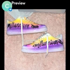 CUSTOM NIKE AIR FORCE 1 MILLENNIUM TOUR 2021